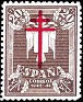 Spain 1942 Pro Tuberculous 20 + 5 CTS Sepia Edifil 958. 958. Uploaded by susofe